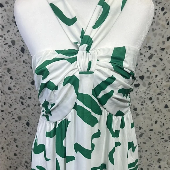 Grace Karin Women’s Criss Cross Halterneck Sleeveless Summer Floral Dress/Medium - Picture 6 of 11